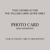 Modernes, elegantes Skript Save the Date Pergament Einladungen