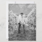 Modernes elegantes, stilvolles Roaring 20er Jahre  Einladung (Rückseite)