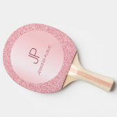 Modernes, elegantes Template für benutzerdefiniert Tischtennis Schläger (Seitenansicht)