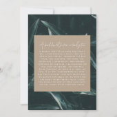 Modernes elegantes Trauergedicht (Vorderseite)