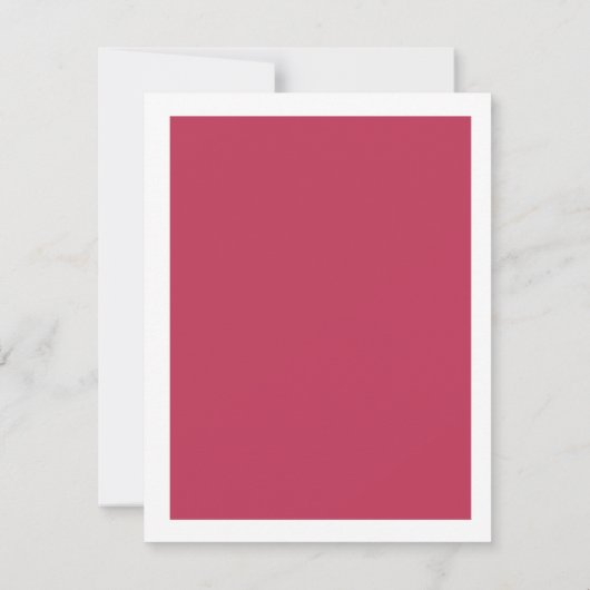 Modernes elegantes Typografie-Foto Save the Date I Einladung (Rückseite)