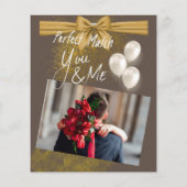 Modernes elegantes und benutzerfreundliches Hochze Flyer (Hinten)