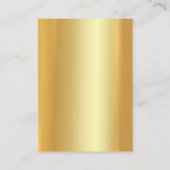 Modernes, elegantes und Berufliches Design Visitenkarte (Rückseite)