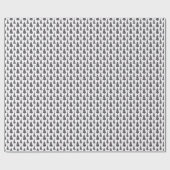 Modernes, elegantes Weihnachtsbaumgeschenk Geschenkpapier (Flach)