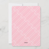 Modernes, elegantes Weihnachtsbeeren Weihnachts-Fo Feiertagskarte (Rückseite)