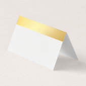 Modernes elegantes, weißes, geflochtenes Template Visitenkarten (Rückseite)