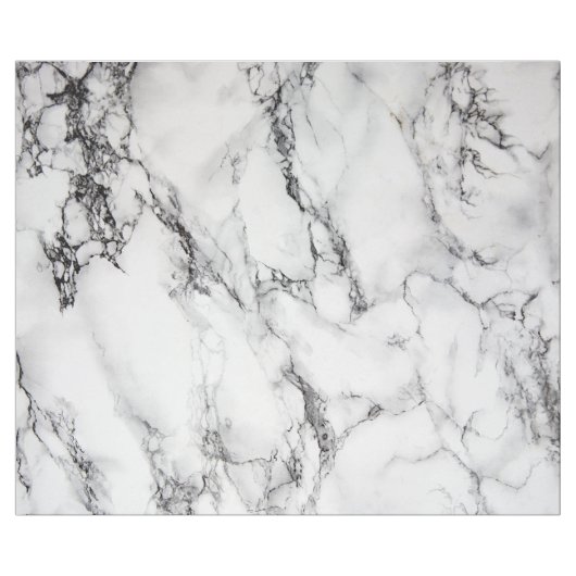 modernes, elegantes weißes Marmorgestein Geschenkpapier (Flach)