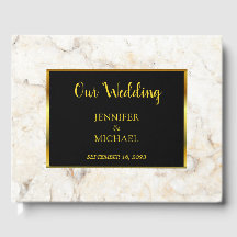 Modernes elegantes, weißes Marmormuster Hochzeit.