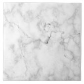 modernes, elegantes weißes und schwarzes Marmor Fliese (Vorderseite)