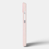 Modernes Eligant Retro Line Monogramm Case-Mate iPhone Hülle (Rückseite / Links)