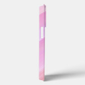 Modernes Eligant Retro Line Monogramm Case-Mate iPhone Hülle (Rückseite / Rechts)