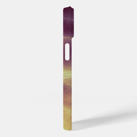 Modernes Eligant Retro Line Monogramm Case-Mate iPhone Hülle (Rückseite / Rechts)