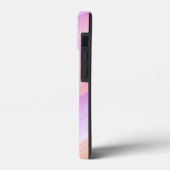 Modernes Eligant Retro Line Monogramm Case-Mate iPhone Hülle (Rückseite / Links)