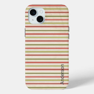 Modernes Eligant Retro Line Monogramm Case-Mate iPhone Hülle