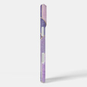 Modernes Eligant Retro Line Monogramm Case-Mate iPhone Hülle (Rückseite / Rechts)
