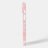 Modernes Eligant Retro Line Monogramm Case-Mate iPhone Hülle (Rückseite / Links)