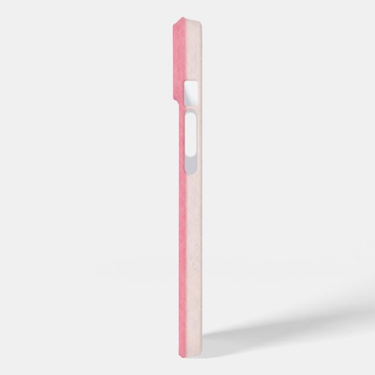 Modernes Eligant Retro Line Monogramm Case-Mate iPhone Hülle (Rückseite / Links)