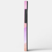 Modernes Eligant Retro Line Monogramm Case-Mate iPhone Hülle (Rückseite / Links)