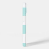 Modernes Eligant Retro Line Monogramm Case-Mate iPhone Hülle (Rückseite / Rechts)