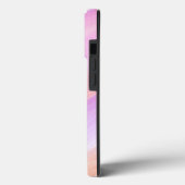 Modernes Eligant Retro Line Monogramm Case-Mate iPhone Hülle (Rückseite / Links)