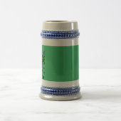 MODERNES EMERALD-GRÜNE BILDTEXTVORLAGE BIERGLAS (Mittel)