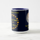 Modernes Erbe Danke für Ihre Hingabe Tasse (Zentrum)