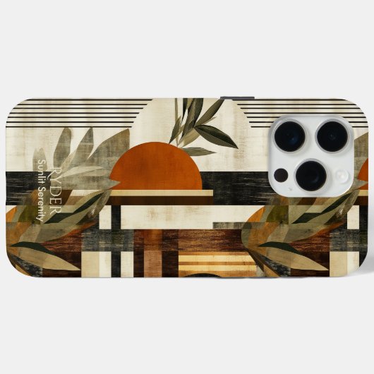 Modernes erdgeschichtliches botanisches System - A Case-Mate iPhone Hülle (Rückseite (Horizontal))