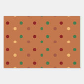 Modernes Erntedank  Colors Set 3 Geschenkpapier Set (Vorderseite 2)