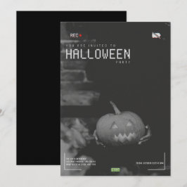 Modernes erwachsenes Halloween-Party Einladung