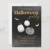 Modernes erwachsenes Halloween-Party Einladung (Vorderseite)