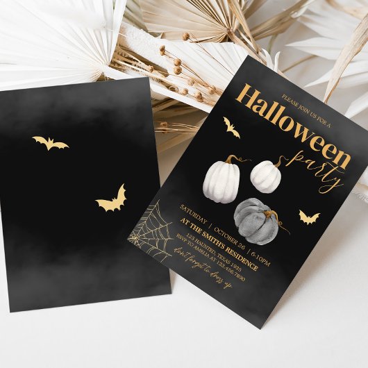 Modernes erwachsenes Halloween-Party Einladung