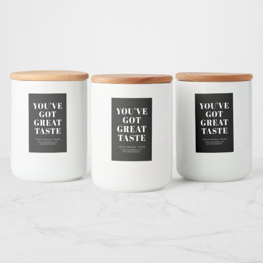 Modernes Etikett für die Verpackung von Siegel in (Flaschen)