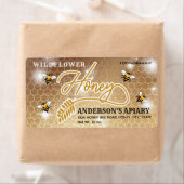 Modernes Etikett für Honigzweig (Insitu)