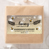 Modernes Etikett für Honigzweig (Insitu)