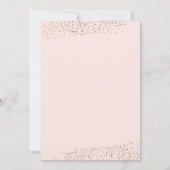 Modernes Eucalyptus Girl Christening Einladung (Rückseite)