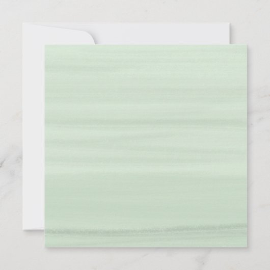 Modernes Eukalyptus Geometrisches Brautparty Einladung (Rückseite)