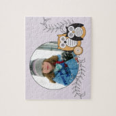 Modernes Eulen-Foto-Puzzlespiel Puzzle (Vertikal)