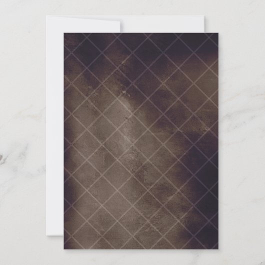 Modernes Fall Foto Save the Date Hochzeit (Rückseite)