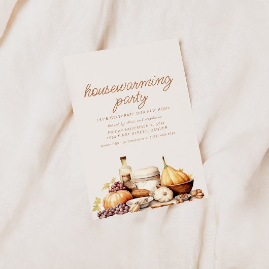 Modernes Fall Housewarming Party laden ein Einladung