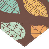 Modernes Fallleaf-Muster Großer Tischläufer (Ecke)