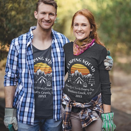 Modernes Familienurlaub im Grand Camp T-Shirt