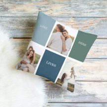 Modernes Family Collage Foto | Liebe leben hier