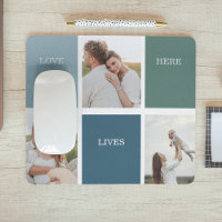 Modernes Family Collage Foto | Liebe leben hier