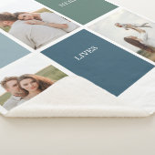 Modernes Family Collage Foto | Liebe leben hier Sherpadecke (3/4)