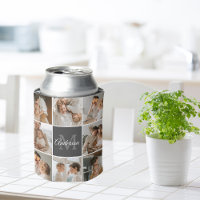 Modernes Family Collage Foto & Personalisierte Ges