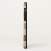 Modernes, farbenfroh gestreiftes Muster Case-Mate iPhone Hülle (Hinten/Links)