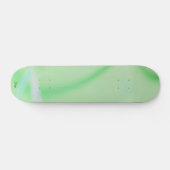 Modernes farbenfroher Regenbogen Galaxie Skateboard (Horizontal)