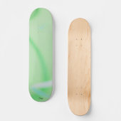 Modernes farbenfroher Regenbogen Galaxie Skateboard (Vorderseite)