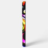 Modernes, farbenfrohes Abstrakt-gestanztes Glasdes Samsung Galaxy Hülle (Rückseite (Horizontal))