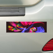 Modernes, farbenfrohes Abstraktes Kunstmuster #06 Autoaufkleber (Auf Auto)